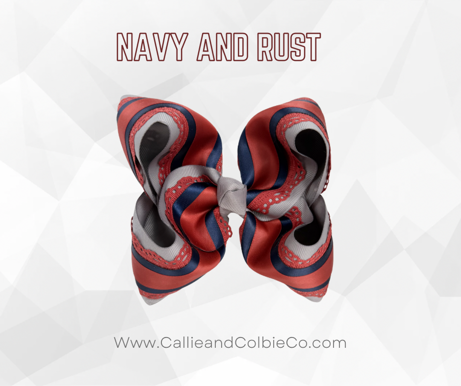 Navy and Rust