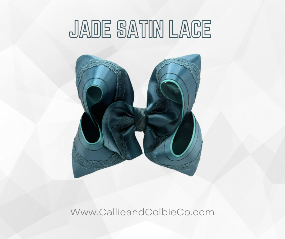 Jade Satin Lace