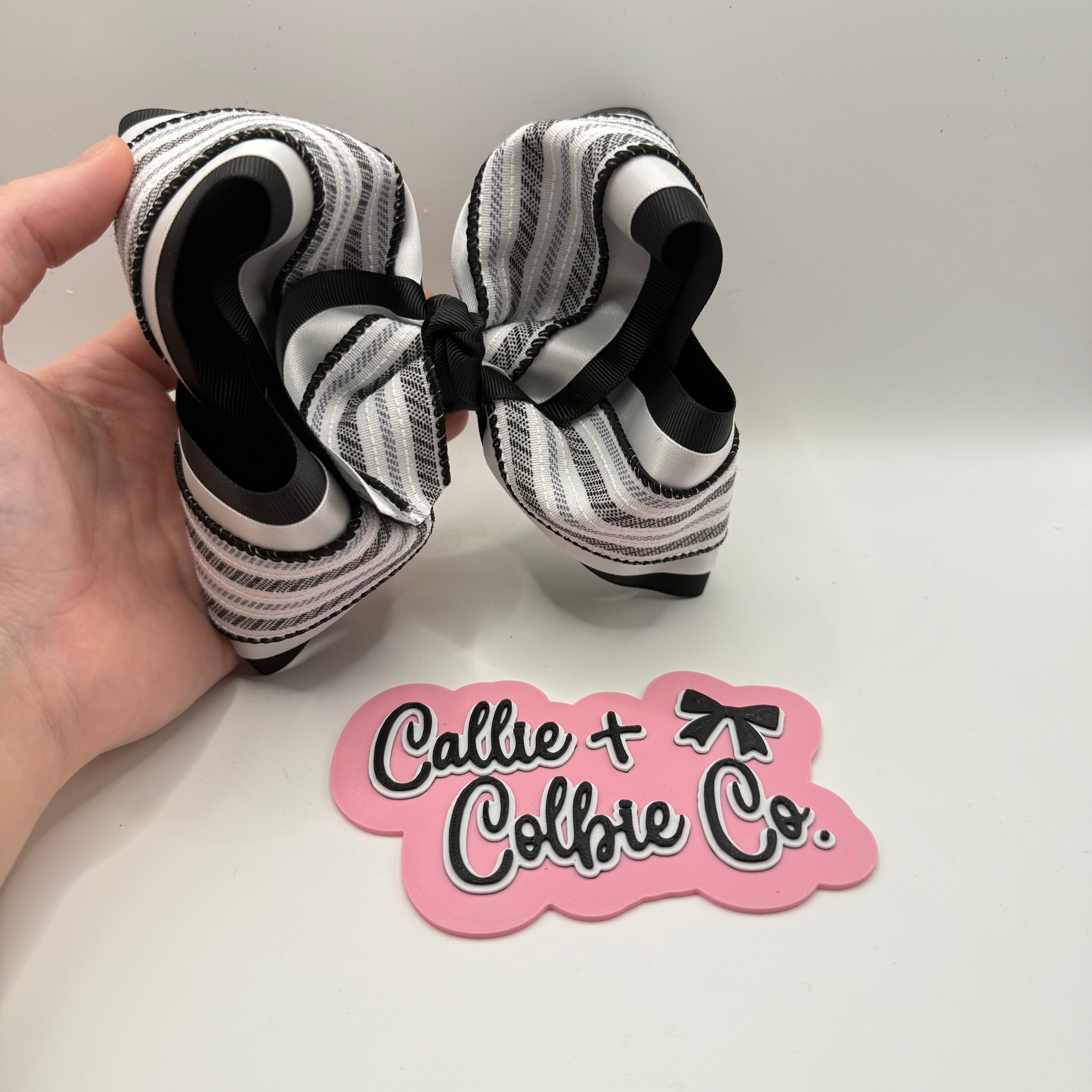 Black and White Striped