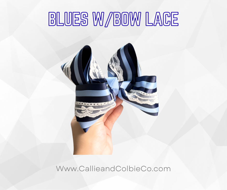 Blues w/Bow Lace