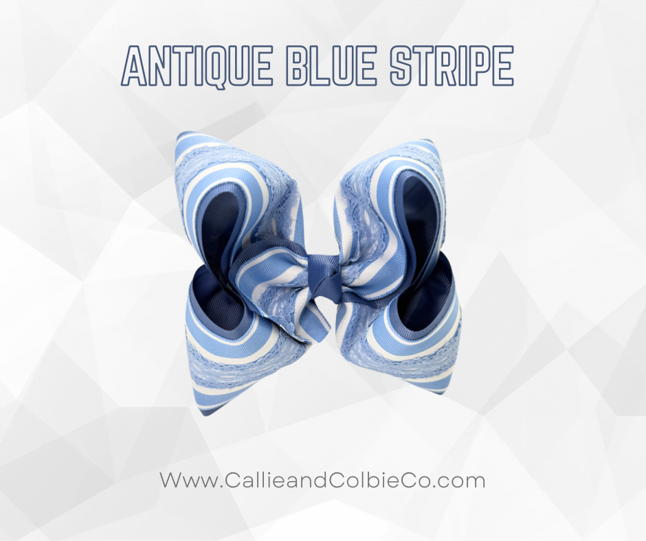 Antique Blue Stripe