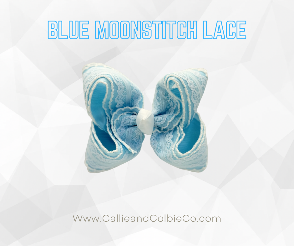 Blue Moonstitch Lace
