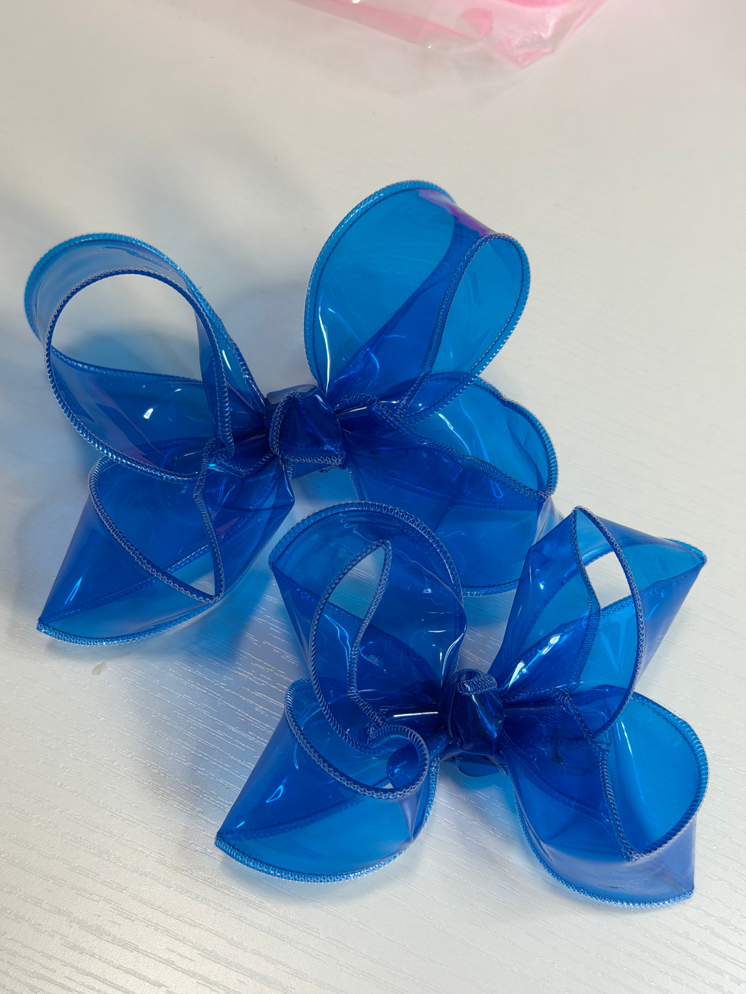 RTS blue swim bows