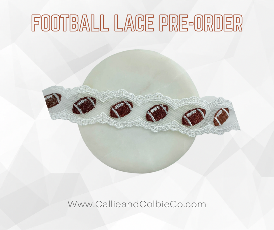 Football Lace Pre-order ETA August