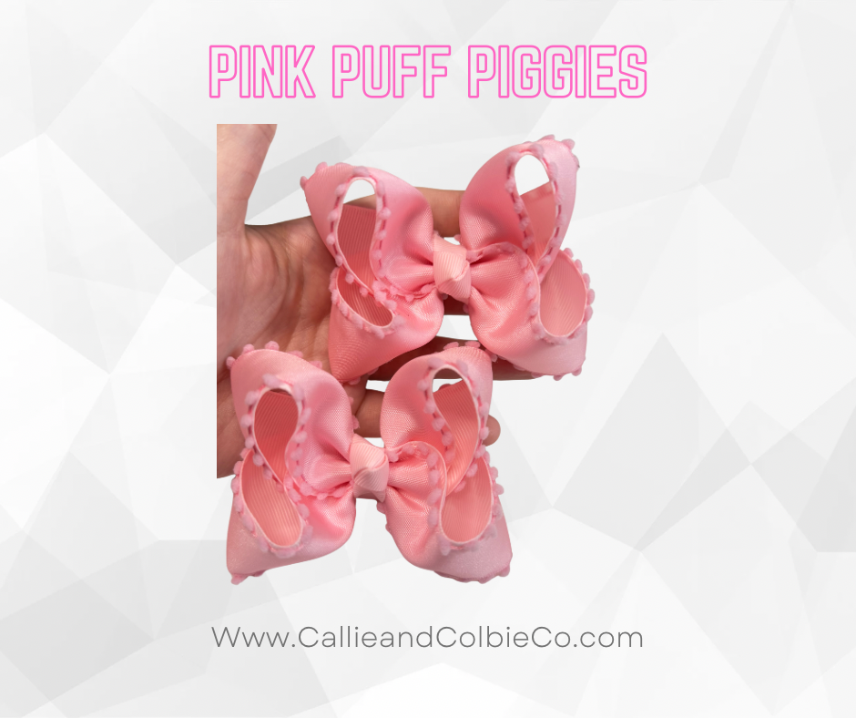 Pink Puff Piggies